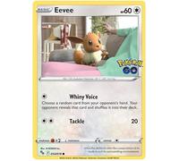 Eevee 054/078 Common Pokemon Card (Pokemon GO Special TCG Set) + 1x TitanCards® Toploader