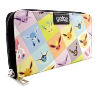 Eevee Eeveelution Umbreon Jolteon Mulitcolour Coin & Card Clutch Purse