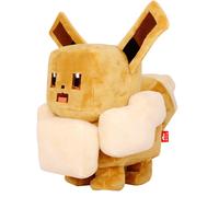 (Eevee) Pokemon Plush Toy Eevee Solf Doll Characters Stuffed Teddy Pikachu Squirtle Bulbasaur Psyduck Jigglypuff