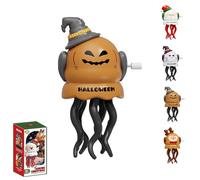 Eevhrqw Magical Mini Dancing Ghost for Christmas,Wind-up Twist Ghost Christmas Interesting Toys, Mini Interactive Dancing Crawling Funny Ghost, Clockwork Sliding Creative Toy C