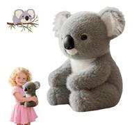 Eevhrqw The Koaly - Emotional Healing On Demand,plush Toys - Realistic Weighted Soft Koala Plush Toy,Mimics The Matural Movements Like A Real Koala,Stuffed Animal Toy Cozy-A-1pcs