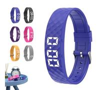 Eevhrqw vespire pro-sleep vibration alarm clock,alarm bracelet, silent vibration wake-up wristband for deep sleepers,Gentle Wake-Up for Healthier Sleep,Ideal for Partners and Deep Sleepers-B