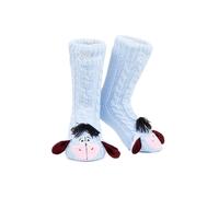 Eeyore Fluffy Socks Disney Baby Blue One Size