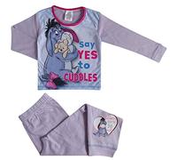 Eeyore Girls Children Disney Sleepwear Pyjamas (2-3 Years) Purple