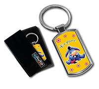 Eeyore Keyring Chrome Metal New Key Chain Ring Fob with Gift Box