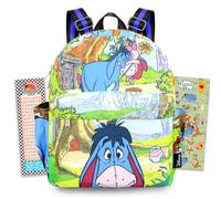 Eeyore Mini Backpack for Women Set - Bundle with 12" Winnie the Pooh Small Backpack Plus Stickers, More | Disney Eeyore Small Bag for Women, Teens, Girls
