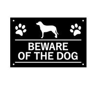 Eeypy Beware of The Dog/Beware of The Dogs Sign Warning Tin Signs for Bathroom 8x12 Inch