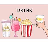Eeypy Drink Tin Signs Food Metal Tin Sign Poster Wall Plaque