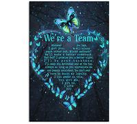 Eeypy Metal Signs Decor We’Re A Team You Lack We Will Balance Whatever I Got You Sign Vintage 12×8 Inch