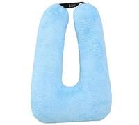 EEYZD Travel Pillow for Car Airplane Sleeping Reading Long-Distance,Anti-collision sleeping artifact, Removable Comfort Unique U Shaped Pillow Washable Soft Kids Adults Neck Pillow,Blue