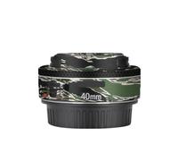 EF 40 2.8 Lens Skin Vinyl Wrap Film Camera Protective Sticker for Canon EF 40mm F2.8 STM Photography Accessories(Tiger Stripe Camo)