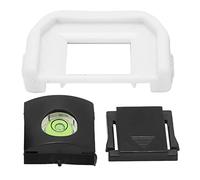 EF Digital Camera Viewfinder Protective Eye Cup, Gradienter, Cold Shoe Cover with 760D 750D 700D 650D 600D 505D 500D Camera Kits, Crafted From Sturdy Plastic and Rubber, Ensuring (White)