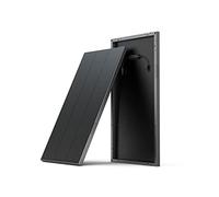 EF ECOFLOW 2PCS 100W Rigid Solar Panel with High Efficiency Solar Modules, IP68 Waterproofing, Ideal for Off-Grid Solar Panel Kits, PV Charging, Power Kits & Ecosystem