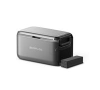 EF ECOFLOW 35L Portable Fridge Freezer - 298Wh Battery, AC/Solar/Car Powered, 43H Off-Grid Cooling, App-Controlled Outdoor Refrigerator & Cooler Box for Camping, Road Trips & Fishing