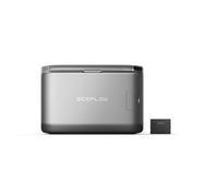EF ECOFLOW 45L Portable Fridge Freezer, Dual-Zone Car Cooler with 298Wh Battery, App Control, 39H Off-Grid Cooling, AC/Solar/Car Powered, for Camping, Road Trips, Fishing, Off-Grid Use