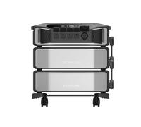 EF ECOFLOW DELTA Pro Ultra Power Station 12kWh, DELTA Pro Ultra with 2 Batteries, 6900W AC Output, LFP-Battery Expandable to 30kWh, App Monitor, Solar Generator for Home Use, Emergency, RV