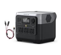 EF Ecoflow River 2 Pro 768Wh Portable Power Station with XT60i Cable, Solar Generator with LiFeP04, 3 x 800 W AC Sockets, Quick Charge in 70 Hours, Balcony Power for Camping/Motorhome/Home/Emergency