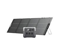 EF ECOFLOW River 2 Pro Power Station, 768Wh with 220W Solar Panel, Renew | LiFePO4 Battery, 70 Min Fast Charging, 4X800W (X-Boost 1600W) AC Outlets, for Outdoor Camping (Unused, Small Package Defect)