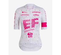 EF-Education First Pro Team Training Giro d'Italia 2025 Jersey short sleeve white logo pink Women - XS