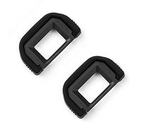 EF Eyecup,Fotover Camera EF Eyecup Replacement Eyepiece for Canon 650D 600D 550D 500D 450D 1100D 1000D 400D, Rebel XT XTi XS XSi T1i T2 T2i T3 T3i T4i T5i SL1 Cameras Viewfinder, 2 Pack