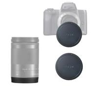 EF-M Camera Body and Rear Lens caps,Compatible with EF-M Mirrorless Cameras Such as EF M,M2,M3,M5 M6,M10,M100 Cameras and Lens EF-M 22mm f/2 STM,EF-M 11-22mm f/4-5.6 is STM