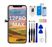 EFaith for iPhone 12 Pro Max Screen Replacement, LCD 6.7" 3D Touch Face ID TrueTone FHD Screen Digitizer with Repair Kits for A2342 A2410 A2412 A2411