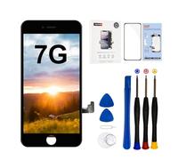 EFaith for iPhone 7 Screen Replacement 4.7" LCD Display 3D Touch Digitizer Glass Assembly with Complete reparing tools Kit, Screen Protector,Compatible models A1660, A1778, A1779 (Black)
