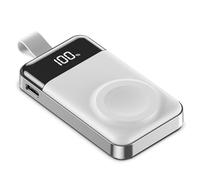 EFAITHLIFE Apple Watch Power Bank for Series 10/Ultra 2/9/8/SE/Ultra/7/6/5/4/3/2/1, iPhone Samsung and More, Portable Apple Watch Charger Wireless for Travel Essentials (Pink)