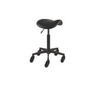 Efalock CliCTEC® COMFY Saddle Rolling Stool Black