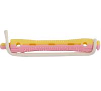 Efalock Cold Hair Rollers Perm Styler 70 Mm 8 Mm Pink-Yellow 12 Pieces