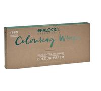 Efalock PAPERGREEN Coloring Wraps 24 X 11 Cm White 500 Pieces