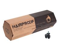 EFALOCK Professional Hairproof 5-Piece Replacement Casters, BLACK, 5 Units
