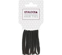 Efalock-Professional Hairstyling Hair-elasticsThick hair ties Black