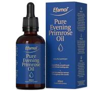 Efamol Pure Evening Primrose Oil - 60ml | High Strength Evening Primrose Oil Liquid | Menopause Supplements for Smoother, Softer Skin | Vitamin E