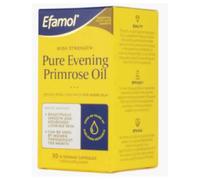 Efamol High Strength Pure Evening Primrose Oil 1000mg |30 Primrose Oil Capsules |115mg GLA | Evening Primrose Capsules | Helps Support Smooth Skin | Evening Primrose Oil High Strength |1 Month Supply
