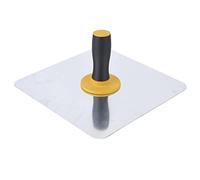 EFARMA Putty Knife,Wallpaper Scraper,Paint Scraper,Construction Hot Aluminium Finishing Craftsman Trowel Mortar Board Plastering Tool Paint Holder with Lightweight Detachable Handle Holder