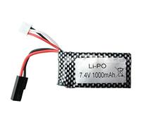 EFASO Battery Pack 7.4 V 1000 mAh Li-Po with 5600 Plug Suitable for XLH 9130 9136 9137