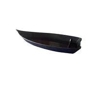 EFAY Kamome Black Melamine Sushi Boat 30.2 x 14.1 cm