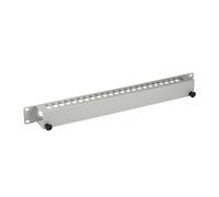 EFB 19" 1U Cable Management Panel with Cover, RAL7035