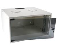 EFB 19 Inch 15HE Basic Wall Housing Depth 600 mm 1-Piece Flat Pack RAL9010