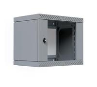 EFB 19 Inch X-Rack Wall Housing with Glass Door 400-600 mm 9HE Grey