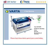 EFB Car Battery fits HYUNDAI SANTA FE Mk1, Mk2 2.0D 01 to 12 Stop Start Varta