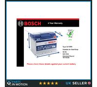 EFB Battery fits JAGUAR XJ12 XJ6 XJ SOVEREIGN Stop Start Bosch 027 EFB