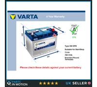 EFB Battery fits LEXUS NX200t 2.0 2.5 2014 on Stop Start Varta 068 EFB 760A New