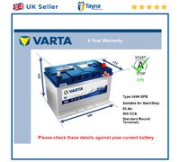 EFB Battery fits MITSUBISHI L200 2.2D 2019 on Stop Start Varta 249H EFB 800A New