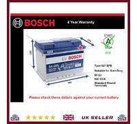 Bosch S4E05 vehicle battery 60 Ah 12 V 640 A Car