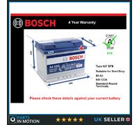 EFB Car Battery fits AUDI Q3 Q2 TT A3 RS3 A1 A4 S4 A6 Stop Start Bosch
