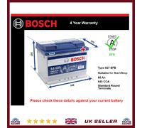 Bosch S4E05 vehicle battery 60 Ah 12 V 640 A Car