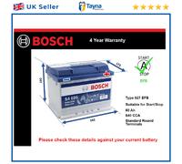 Bosch S4E05 vehicle battery 60 Ah 12 V 640 A Car