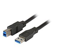 EFB-Elektronik 1.8 m USB 3.0 A/B 1.8 m USB A/USB B Male USB A, USB B Male USB Cable - USB Cable (1.8 m, Black (Gen 1), Male/Male, 3.0, Black)